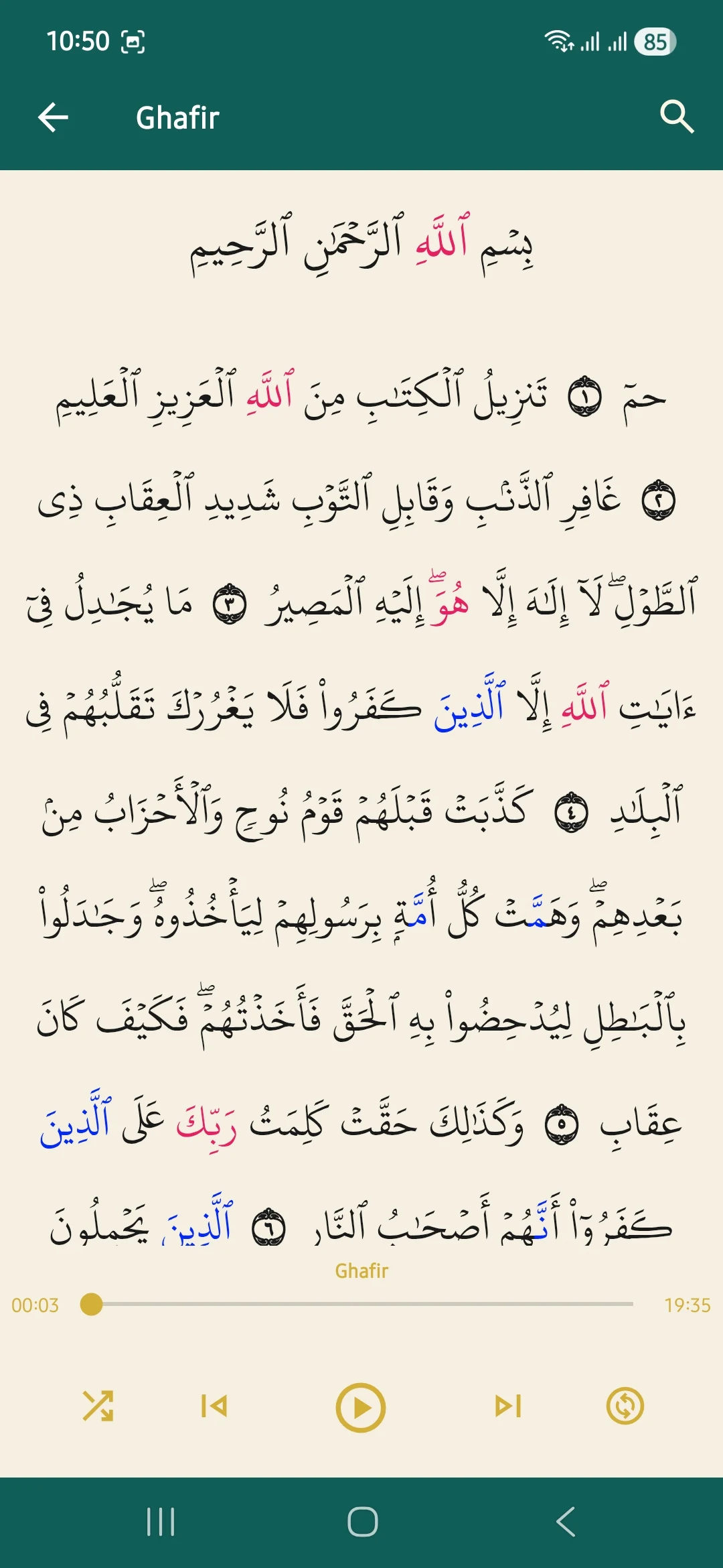 Quran: Audio & Translation screenshot